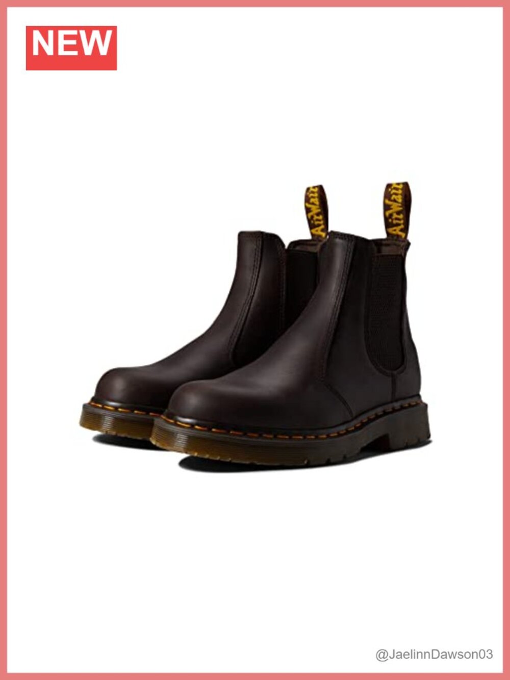 Dr. Martens 2976 Chelsea Boot Leather Slip-On Ankle Boot